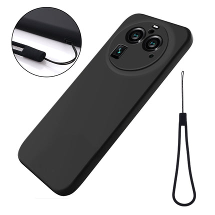 Solid Color Liquid Silicone Dropproof Full Coverage Phone Case, For OPPO Find X6 Pro, For OPPO Reno8 4G