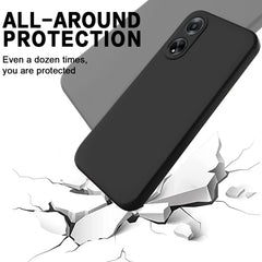 Solid Color Liquid Silicone Dropproof Full Coverage Phone Case