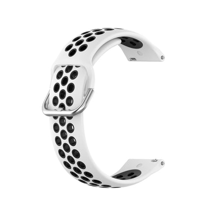20mm Universal Sports Two Colors Silicone Replacement Strap Watchband