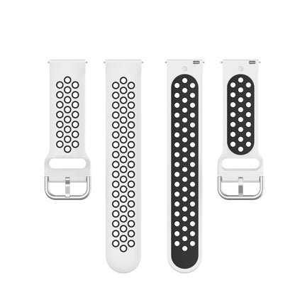 20mm Universal Sports Two Colors Silicone Replacement Strap Watchband