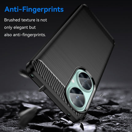 Brushed Texture Carbon Fiber TPU Phone Case, For Huawei nova 11i, For Huawei Maimang 20