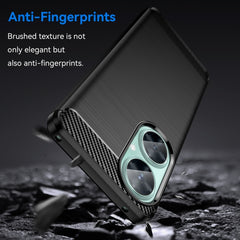 Brushed Texture Carbon Fiber TPU Phone Case