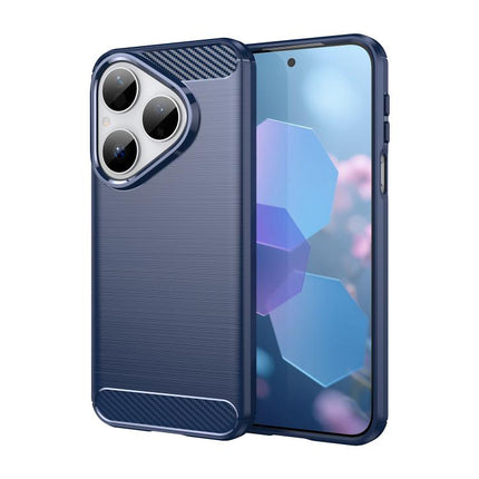 Brushed Texture Carbon Fiber TPU Phone Case, For Huawei Pura 80 Ultra 5G, For Huawei Pura 80 Pro+ 5G, For Huawei Pura 80 Pro 5G, For Huawei Pura 80 5G, For Huawei Mate 70 Pro / 70 Pro+, For Huawei Mate 70, For Huawei Pura 70 Pro / Pura 70 Pro+         ...