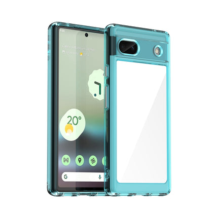 Colorful Series Acrylic + TPU Phone Case, For Google Pixel Fold, For Google Pixel 6A