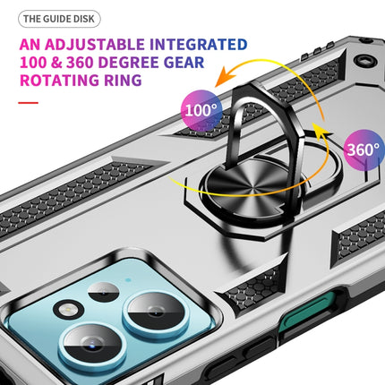 Shockproof TPU + PC Phone Case with Holder, For Xiaomi Redmi Note 12 4G Global