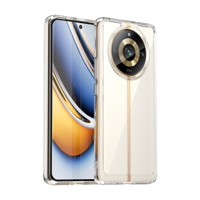 Colorful Series Acrylic Hybrid TPU Phone Case, For Realme 11 Pro+