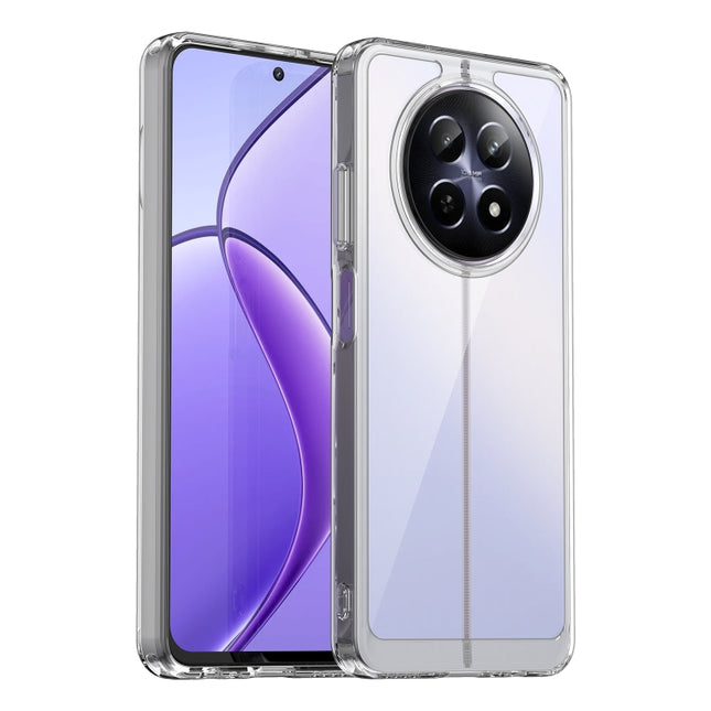 Colorful Series Acrylic Hybrid TPU Phone Case, For Realme Narzo N65, For Realme Narzo 70x, For Realme 12X, For Realme 12 5G