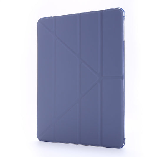 Funda de cuero con tapa horizontal deformable con soporte y portalápices para iPad 9.7 (2018) y (2017) y iPad Air 2