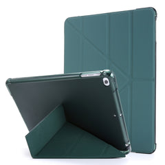 Airbag Deformation Horizontal Flip Leather Case with Holder & Pen Holder, For iPad 9.7 (2018) & (2017), For iPad Air 2