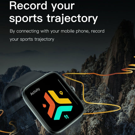 T20 1.96 inch IP67 Waterproof Silicone Band Smart Watch, Supports Dual-mode Bluetooth Call / Heart Rate Monitoring