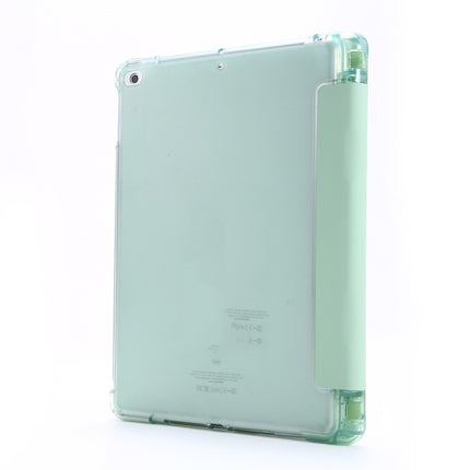 Airbag-Horizontal-Flip-Ledertasche mit dreifachem Halter und Stifthalter, für iPad 9.7 (2018) &amp; (2017), für iPad Air 2