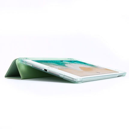 Airbag-Horizontal-Flip-Ledertasche mit dreifachem Halter und Stifthalter, für iPad 9.7 (2018) &amp; (2017), für iPad Air 2