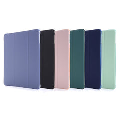 Airbag Horizontal Flip Leather Case with Three-fold Holder & Pen Holder, For iPad 9.7 (2018) & (2017), For iPad Air 2