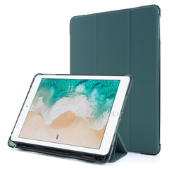 Airbag Horizontal Flip Leather Case with Three-fold Holder & Pen Holder, For iPad 9.7 (2018) & (2017), For iPad Air 2