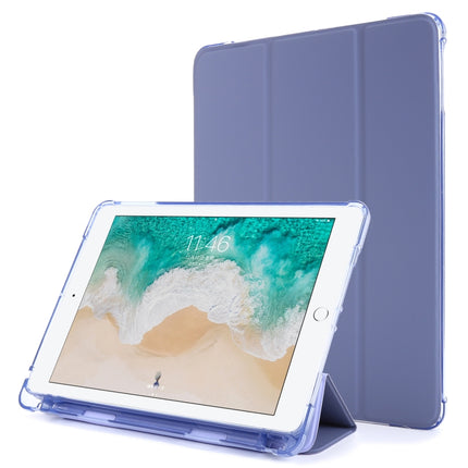 Airbag-Horizontal-Flip-Ledertasche mit dreifachem Halter und Stifthalter, für iPad 9.7 (2018) &amp; (2017), für iPad Air 2