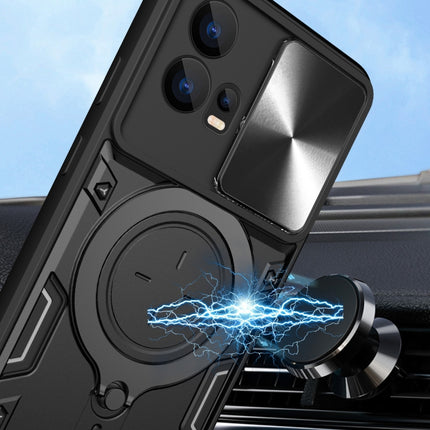 CD Texture Sliding Camshield Magnetic Holder Phone Case, For Motorola Edge 30 Fusion, For Motorola Edge 30 Neo, For Motorola Moto G62, For Motorola Edge 30 Ultra