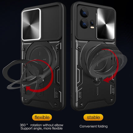 CD Texture Sliding Camshield Magnetic Holder Phone Case, For Motorola Edge 30 Fusion, For Motorola Edge 30 Neo, For Motorola Moto G62, For Motorola Edge 30 Ultra