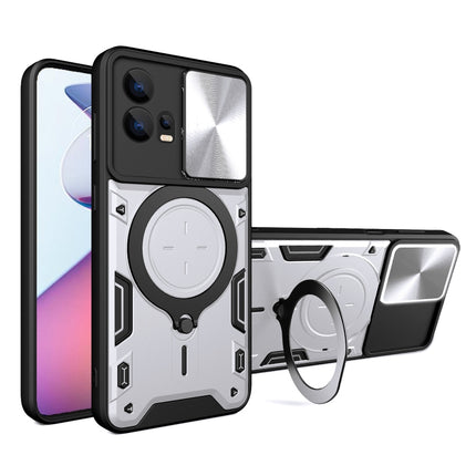CD Texture Sliding Camshield Magnetic Holder Phone Case, For Motorola Edge 30 Fusion, For Motorola Edge 30 Neo, For Motorola Moto G62, For Motorola Edge 30 Ultra