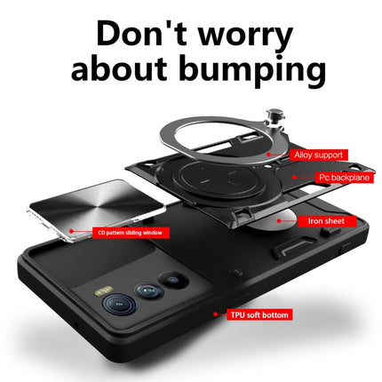 CD Texture Sliding Camshield Magnetic Holder Phone Case, For Motorola Edge 30, For Motorola Edge 30 Pro, For Motorola Moto E20 / E30 / E40, For Motorola Edge 20 Lite, For Motorola Edge 20 Pro