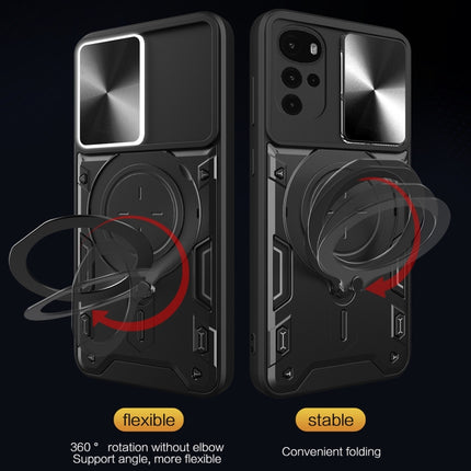 CD Texture Sliding Camshield Magnetic Holder Phone Case, For Motorola Moto G22 / E32, For Motorola Edge 30, For Motorola Edge 30 Pro, For Motorola Moto E20 / E30 / E40