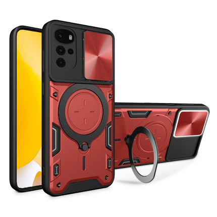 CD Texture Sliding Camshield Magnetic Holder Phone Case, For Motorola Moto G22 / E32, For Motorola Edge 30, For Motorola Edge 30 Pro, For Motorola Moto E20 / E30 / E40