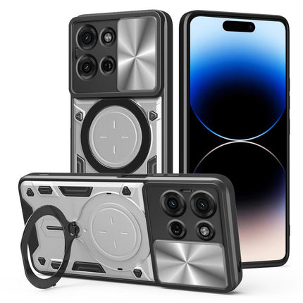 CD Texture Sliding Camshield Magnetic Holder Phone Case, For Motorola Moto G 2025, For Motorola Moto G75 5G, For Motorola Moto G35, For Motorola Moto G55