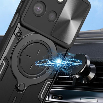 CD Texture Sliding Camshield Magnetic Holder Phone Case, For Motorola Moto G 2025, For Motorola Moto G75 5G, For Motorola Moto G35, For Motorola Moto G55