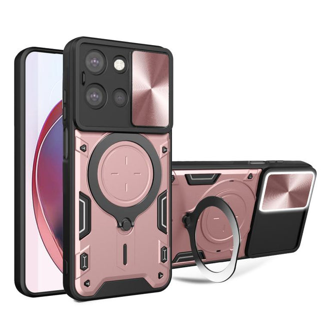 CD Texture Sliding Camshield Magnetic Holder Phone Case, For Motorola Moto G 2025, For Motorola Moto G75 5G, For Motorola Moto G35, For Motorola Moto G55