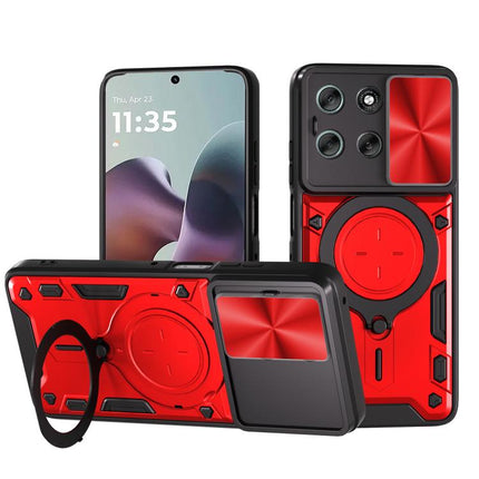 CD Texture Sliding Camshield Magnetic Holder Phone Case, For Motorola Moto G56 5G, For Motorola Moto G05, For Motorola Moto G 2025, For Motorola Moto G75 5G