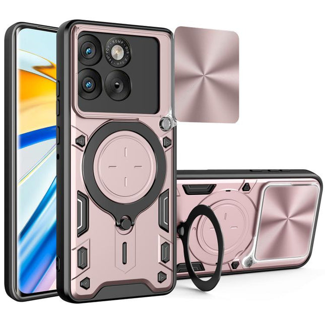 CD Texture Sliding Camshield Magnetic Holder Phone Case, For Motorola Edge 70 5G, For Motorola Moto G56 5G, For Motorola Moto G05, For Motorola Moto G15