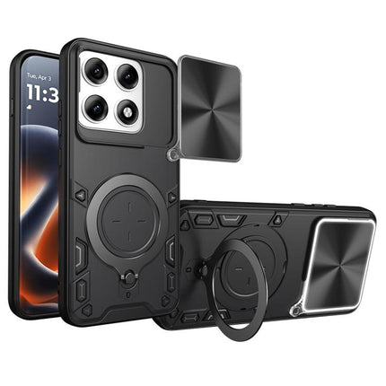 CD Texture Sliding Camshield Magnetic Holder Phone Case, For Motorola Moto G Max / G87 / G77 5G, For Motorola Moto G37 / G37 Power, For Motorola Edge 70 Pro 5G, For Motorola Moto G15 / G17 4G