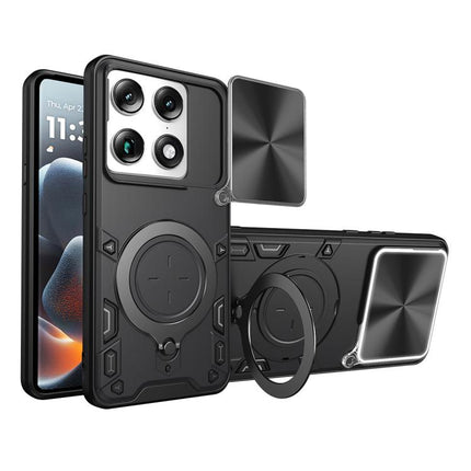 CD Texture Sliding Camshield Magnetic Holder Phone Case, For Motorola Edge 70 Fusion 5G, For Motorola Signature 5G, For Motorola Moto G67 Power 5G, For Motorola Edge 70 5G