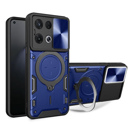 CD Texture Sliding Camshield Magnetic Holder Phone Case, For OPPO Reno8 Pro 5G, For OPPO Reno8 5G, For OPPO Reno7 4G / F21 Pro 4G, For OPPO Reno7 5G