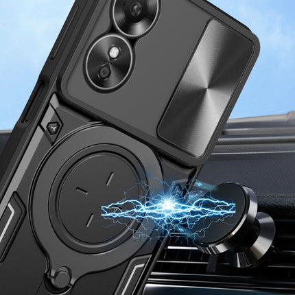 CD Texture Sliding Camshield Magnetic Holder Phone Case, For OPPO Reno8 Pro 5G, For OPPO Reno8 5G, For OPPO Reno7 4G / F21 Pro 4G, For OPPO Reno7 5G