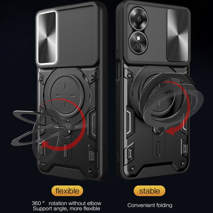 CD Texture Sliding Camshield Magnetic Holder Phone Case, For OPPO Reno8 Pro 5G, For OPPO Reno8 5G, For OPPO Reno7 4G / F21 Pro 4G, For OPPO Reno7 5G