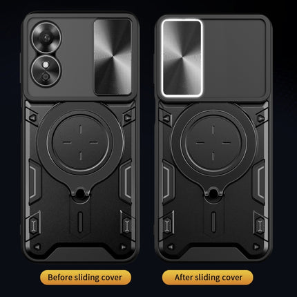 CD Texture Sliding Camshield Magnetic Holder Phone Case, For OPPO Reno8 Pro 5G, For OPPO Reno8 5G, For OPPO Reno7 4G / F21 Pro 4G, For OPPO Reno7 5G