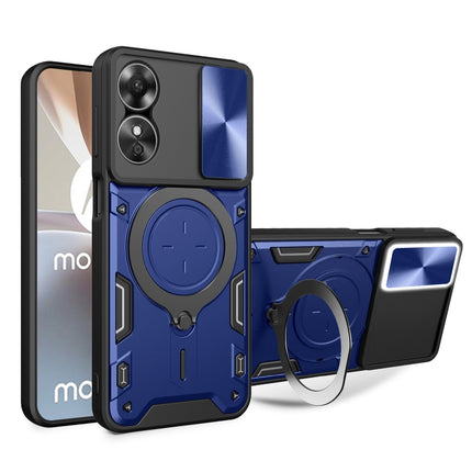CD Texture Sliding Camshield Magnetic Holder Phone Case, For OPPO F23 5G India / A98 5G / A1 5G, For OPPO Find X8 Pro, For OPPO Reno8 T 5G, For OPPO A17 4G