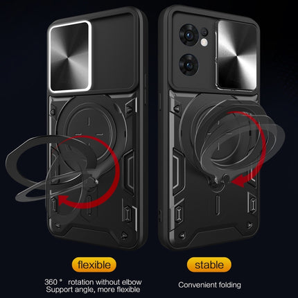 CD Texture Sliding Camshield Magnetic Holder Phone Case, For OPPO Reno 6 4G, For OPPO A15 / A15s / A35 2021, For OPPO A53 4G, For OPPO A9 2020 / A5 2020 / A11x, For OPPO A79 5G Global