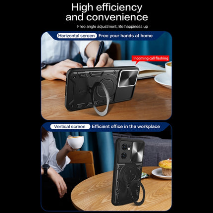 CD Texture Sliding Camshield Magnetic Holder Phone Case, For OPPO Reno 6 4G, For OPPO A15 / A15s / A35 2021, For OPPO A53 4G, For OPPO A9 2020 / A5 2020 / A11x, For OPPO A79 5G Global