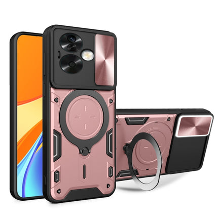 CD Texture Sliding Camshield Magnetic Holder Phone Case, For OPPO Reno 6 4G, For OPPO A15 / A15s / A35 2021, For OPPO A53 4G, For OPPO A9 2020 / A5 2020 / A11x, For OPPO A79 5G Global