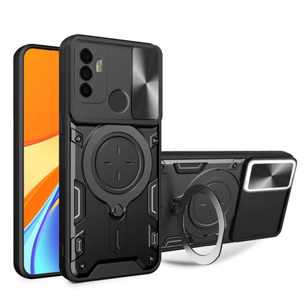 CD Texture Sliding Camshield Magnetic Holder Phone Case, For OPPO Reno 6 4G, For OPPO A15 / A15s / A35 2021, For OPPO A53 4G, For OPPO A9 2020 / A5 2020 / A11x, For OPPO A79 5G Global
