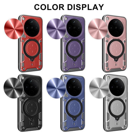 CD Texture Sliding Camshield Magnetic Holder Phone Case, For OPPO A3x 5G India / A3x 4G, For OPPO Reno12 F 5G Global, For OPPO A3 Pro 5G India, For OPPO Reno12 Pro 5G Global