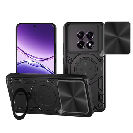 CD Texture Sliding Camshield Magnetic Holder Phone Case, For OPPO F29 Pro 5G Global, For OPPO F29 5G Global, For OPPO A5 Pro 5G Global, For OPPO Find X8