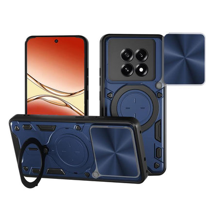 CD Texture Sliding Camshield Magnetic Holder Phone Case, For OPPO F29 Pro 5G Global, For OPPO F29 5G Global, For OPPO A5 Pro 5G Global, For OPPO Find X8