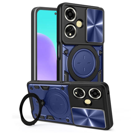 CD Texture Sliding Camshield Magnetic Holder Phone Case, For OPPO Reno14 F 5G Global, For OPPO A5 5G Global / A5x 5G, For OPPO Reno14 5G Global, For OPPO A59 5G Global