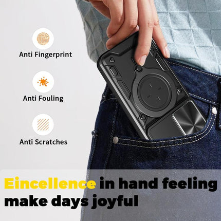 CD Texture Sliding Camshield Magnetic Holder Phone Case, For OPPO Reno14 F 5G Global, For OPPO A5 5G Global / A5x 5G, For OPPO Reno14 5G Global, For OPPO A59 5G Global