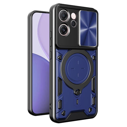 CD Texture Sliding Camshield Magnetic Holder Phone Case, For OPPO Reno14 F 5G Global, For OPPO A5 5G Global / A5x 5G, For OPPO Reno14 5G Global, For OPPO A59 5G Global