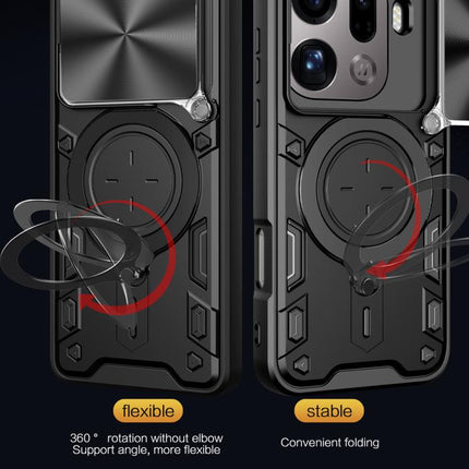 CD Texture Sliding Camshield Magnetic Holder Phone Case, For OPPO Reno14 F 5G Global, For OPPO A5 5G Global / A5x 5G, For OPPO Reno14 5G Global, For OPPO A59 5G Global