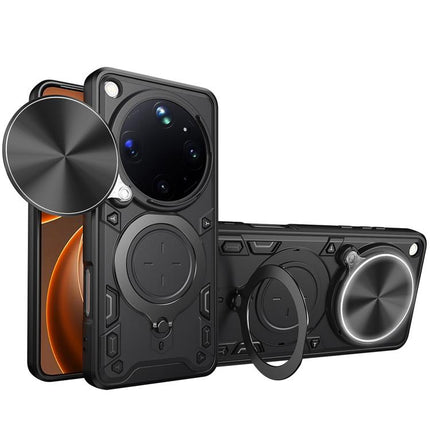 CD Texture Sliding Camshield Magnetic Holder Phone Case, For OPPO Reno16 F 5G, For OPPO Find X9 Ultra, For OPPO Find X9, For OPPO Find X9 Pro