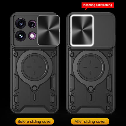 CD Texture Sliding Camshield Magnetic Holder Phone Case, For OPPO Reno16 F 5G, For OPPO Find X9 Ultra, For OPPO Find X9, For OPPO Find X9 Pro